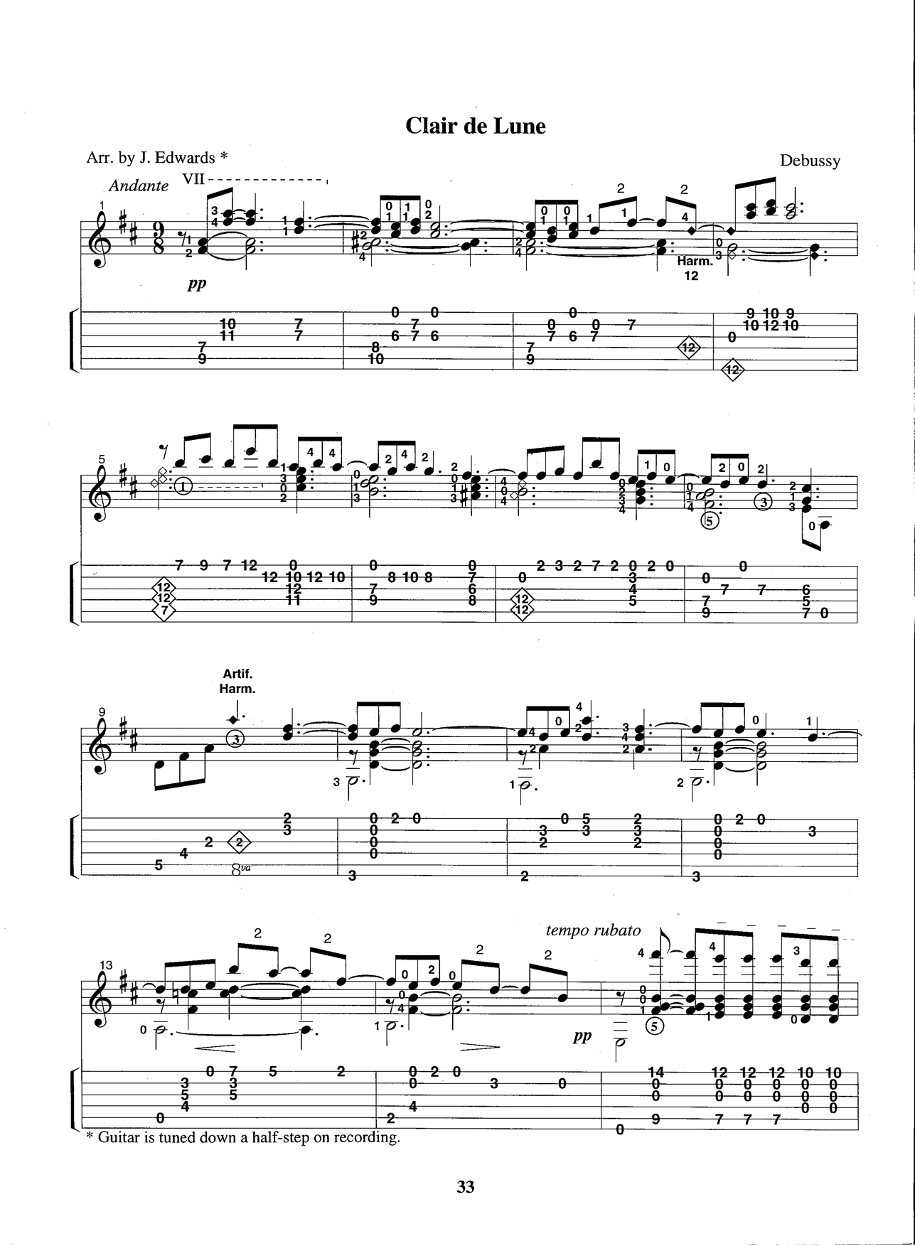 Clair de Lune | James Bishop-Edwards